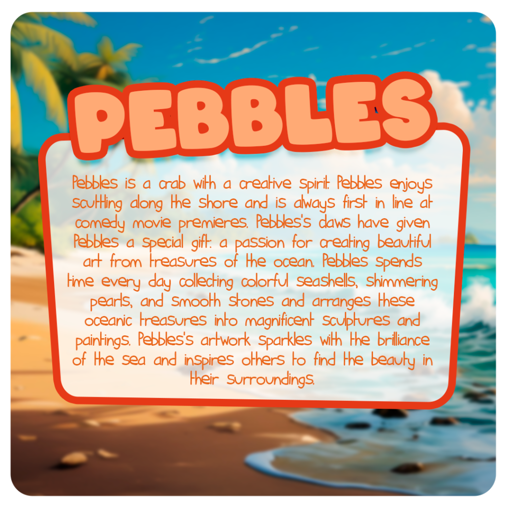 Pebbles the crab