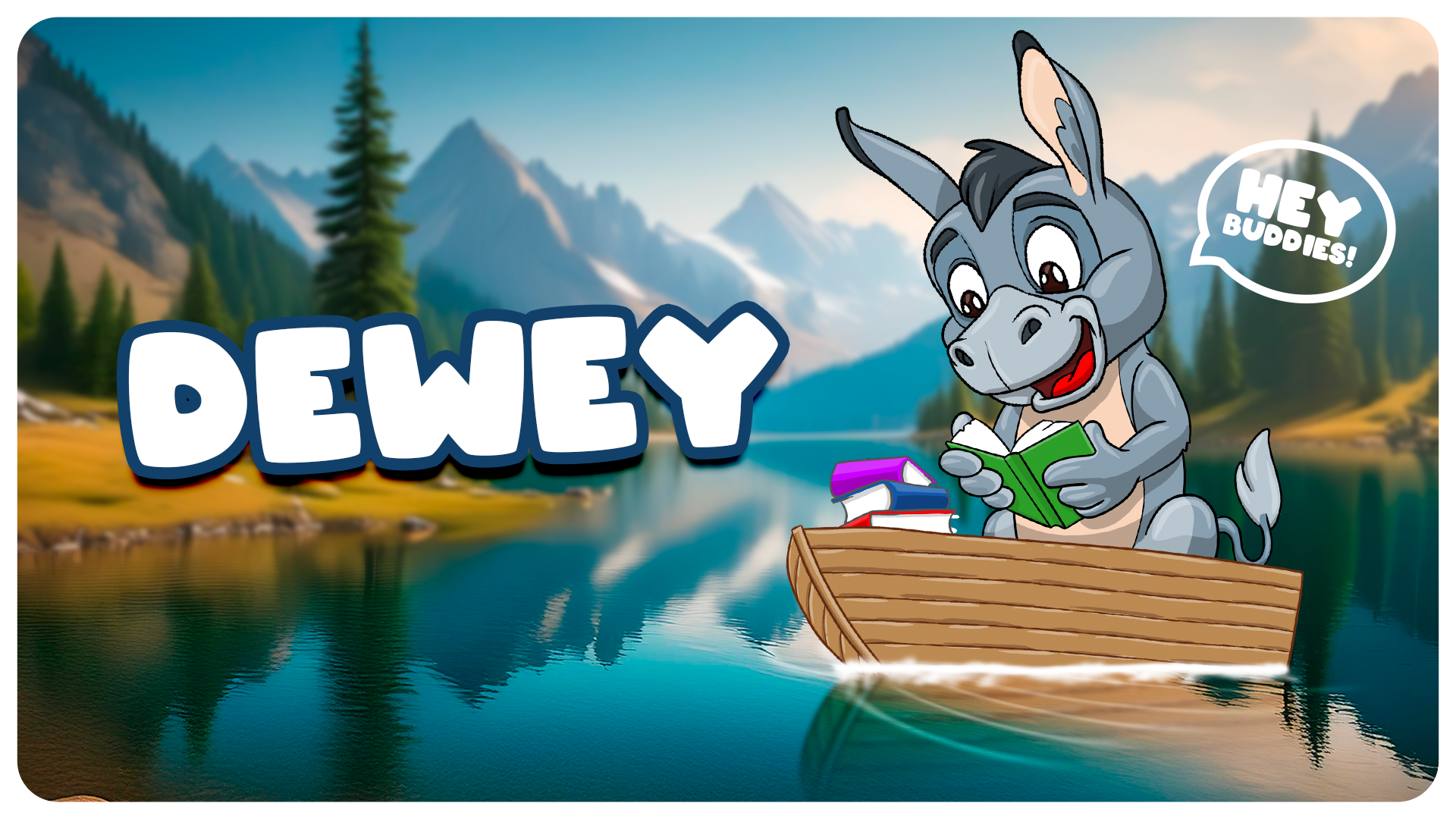 Dewey the donkey