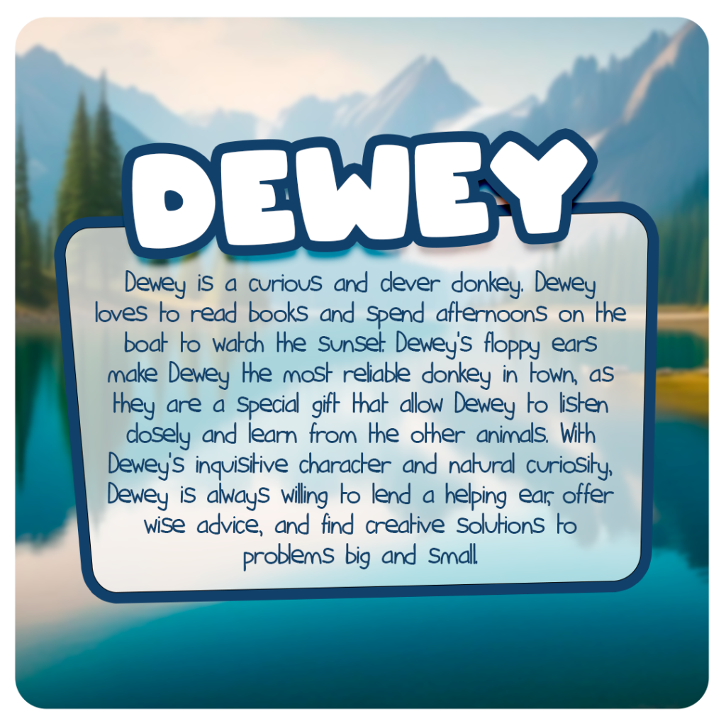 Dewey the donkey